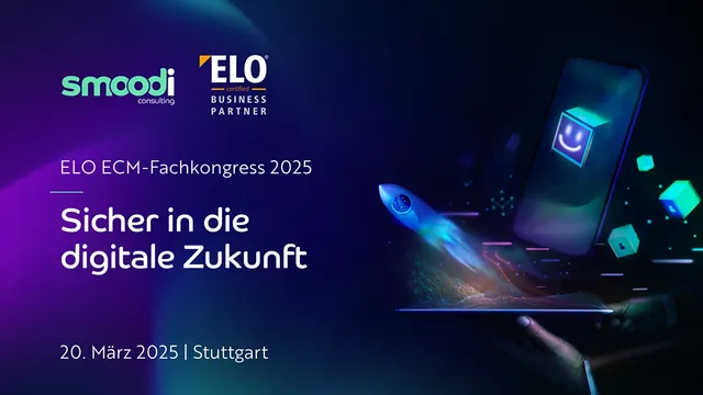Titelmotiv: ELO ECM Fachkongress 2025: „Sicher in die digitale Zukunft“